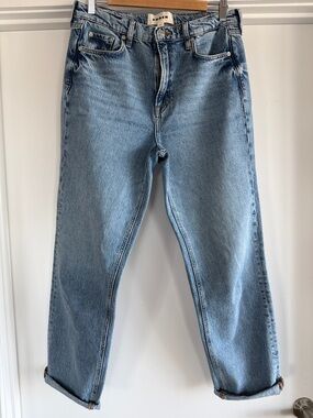 Boden Light Wash Straight Leg Jeans - Light Blue